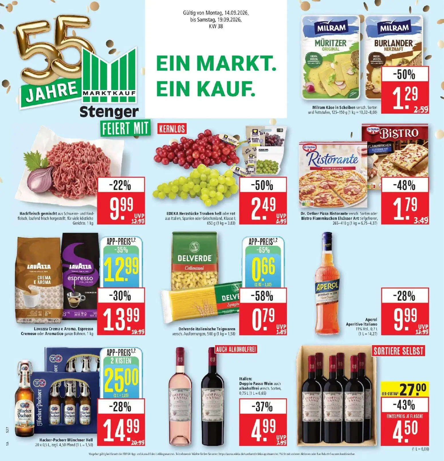 Vorschau von dem Prospekt des Geschäftes Marktkauf, gültig ab dem 14.09.2026