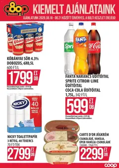 COOP Szolnok - COOP Szolnok akciós újság Gyöngyös megtekintése, amely érvényes 2026.06.18.-től