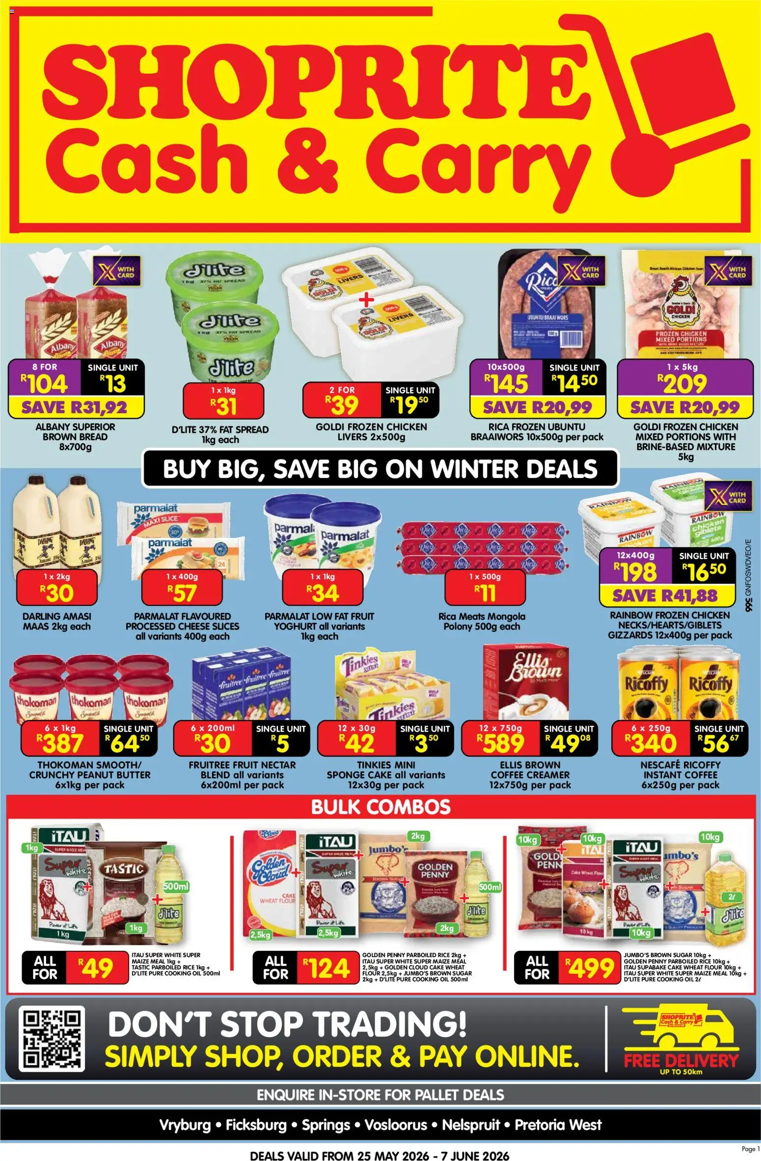 Preview of Shoprite flyer valid from 25/05/2026