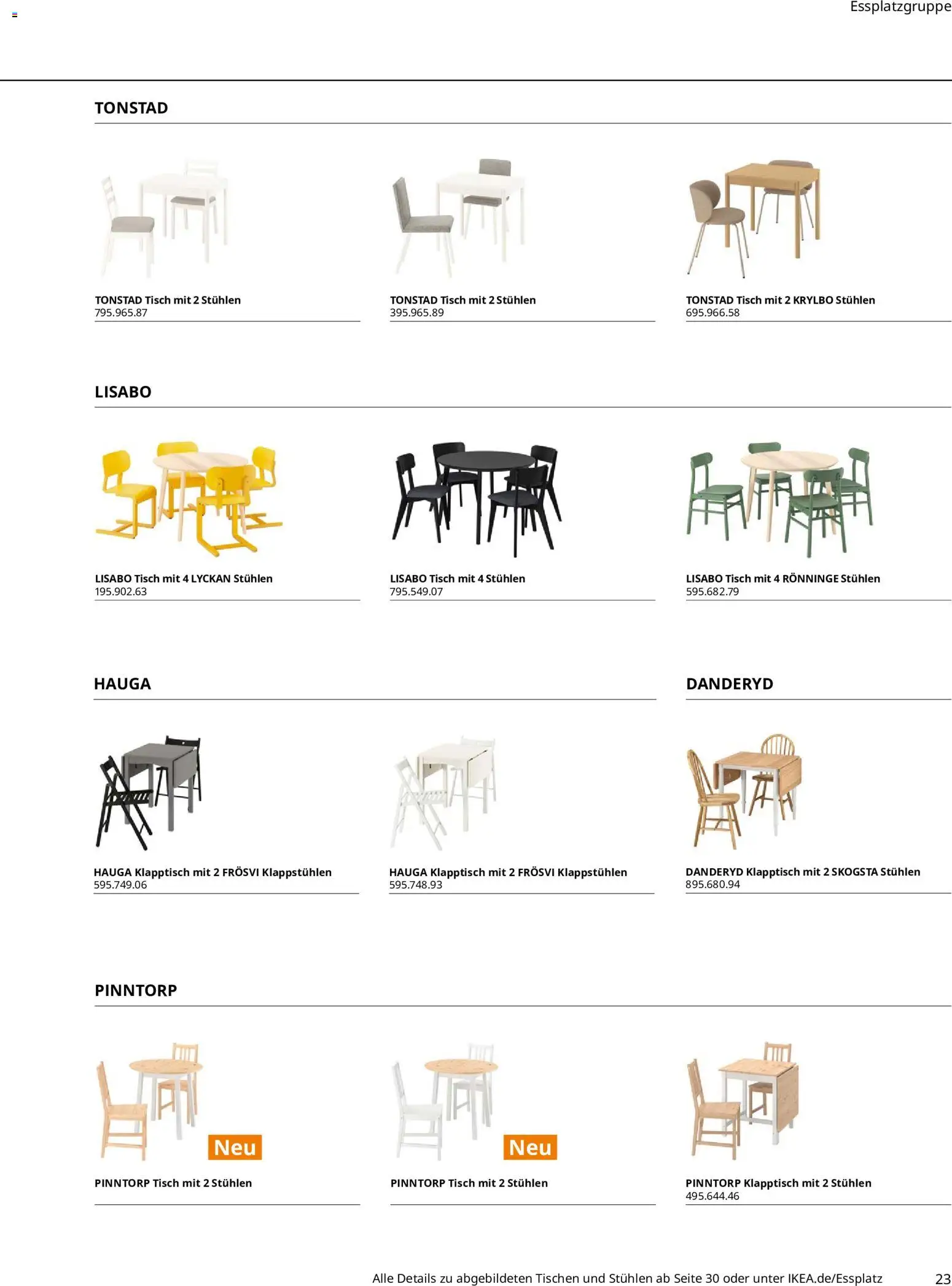 Vorschau von dem Prospekt des Geschäftes Ikea, gültig ab dem 11.09.2026 - Tisch