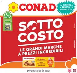 Anteprima dell'opuscolo Sottocosto dal negozio Conad valido da 03/06/2026
