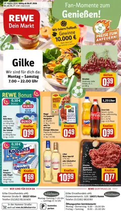 Vorschau von dem Prospekt des Geschäftes Rewe, gültig ab dem 05.07.2026
