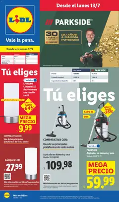 Vista previa del folleto de la tienda Lidl válido desde el 13/07/2026 