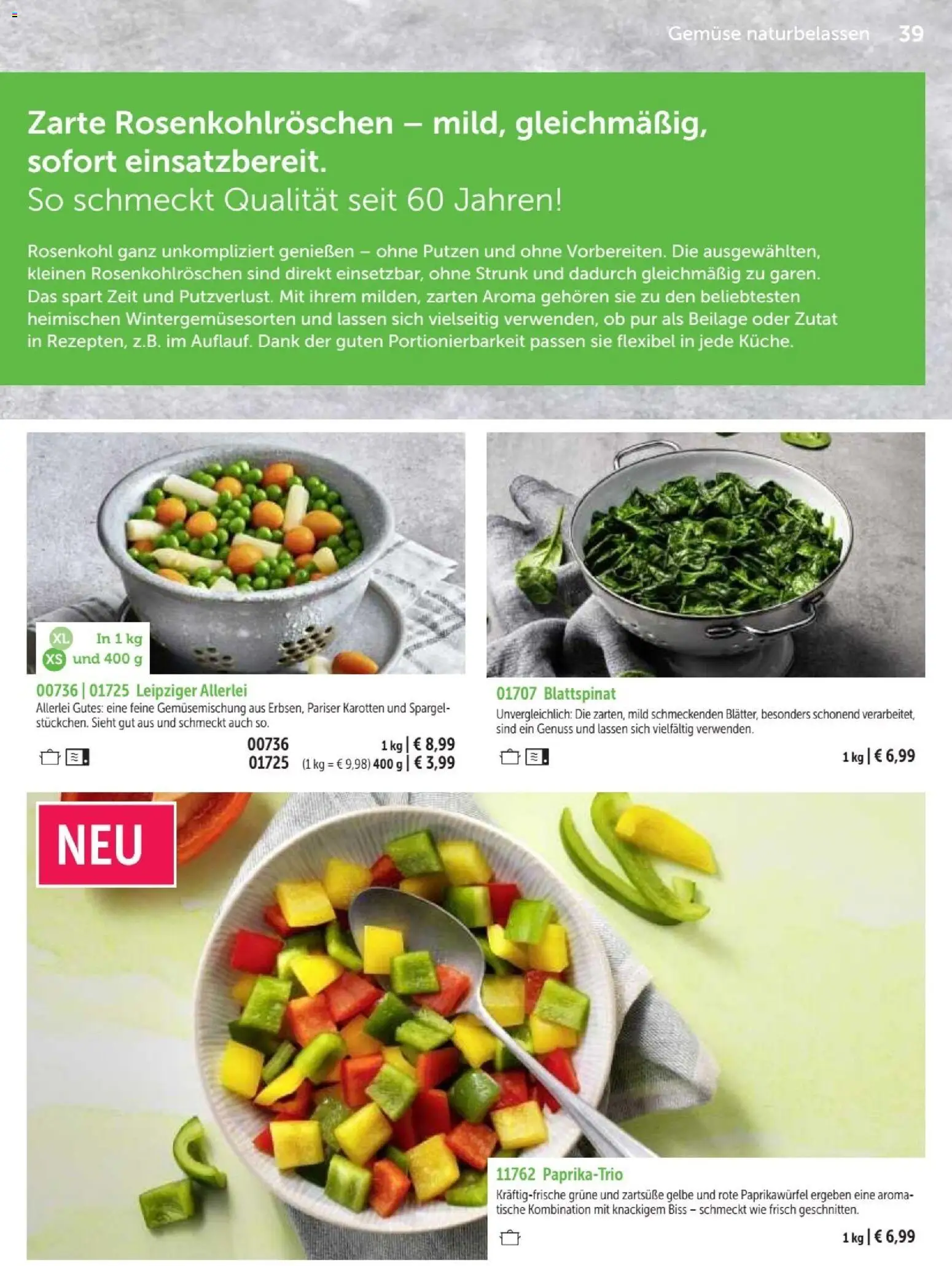 Vorschau von dem Prospekt des Geschäftes Bofrost, gültig ab dem 07.09.2026 - Gemüse, Spargel