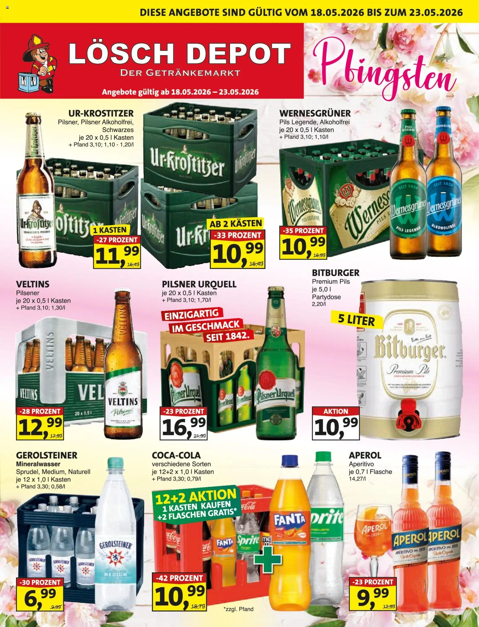 Vorschau von dem Prospekt des Geschäftes Lösch Depot, gültig ab dem 18.05.2026