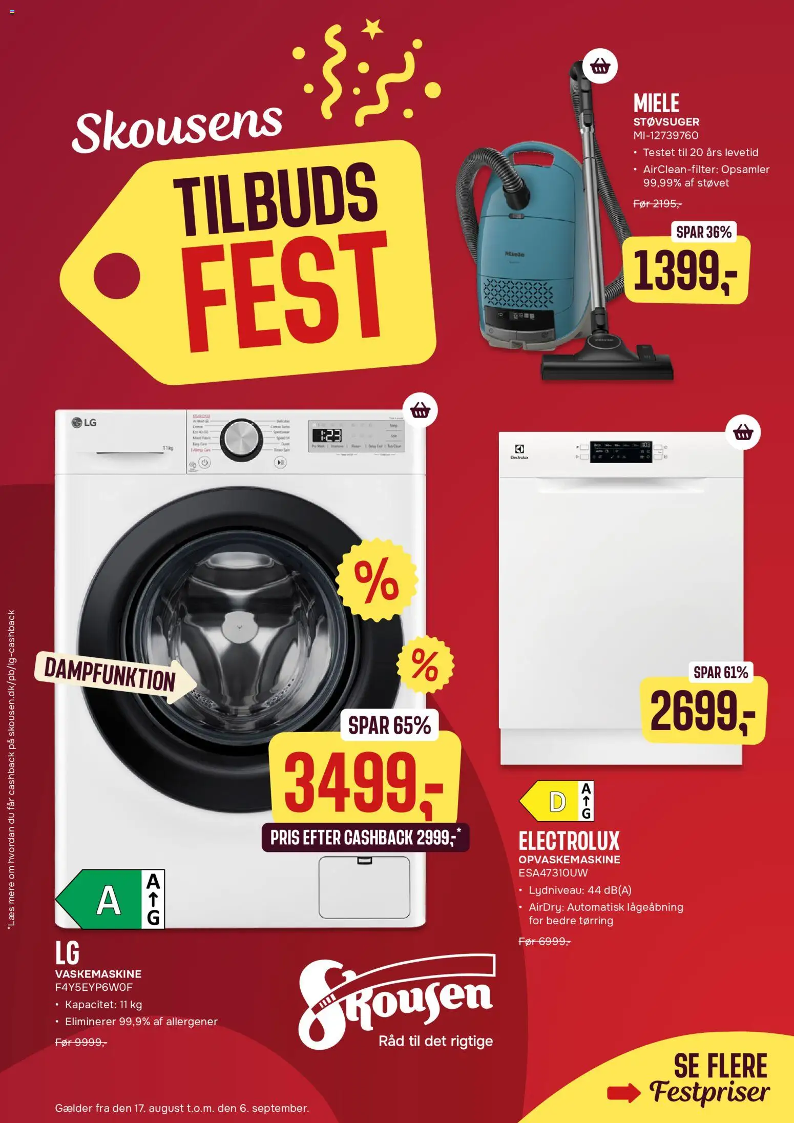 Eksempel på tilbudsavis Skousen - Tilbudsavis fra butik Skousen gyldig fra 17/08/2026