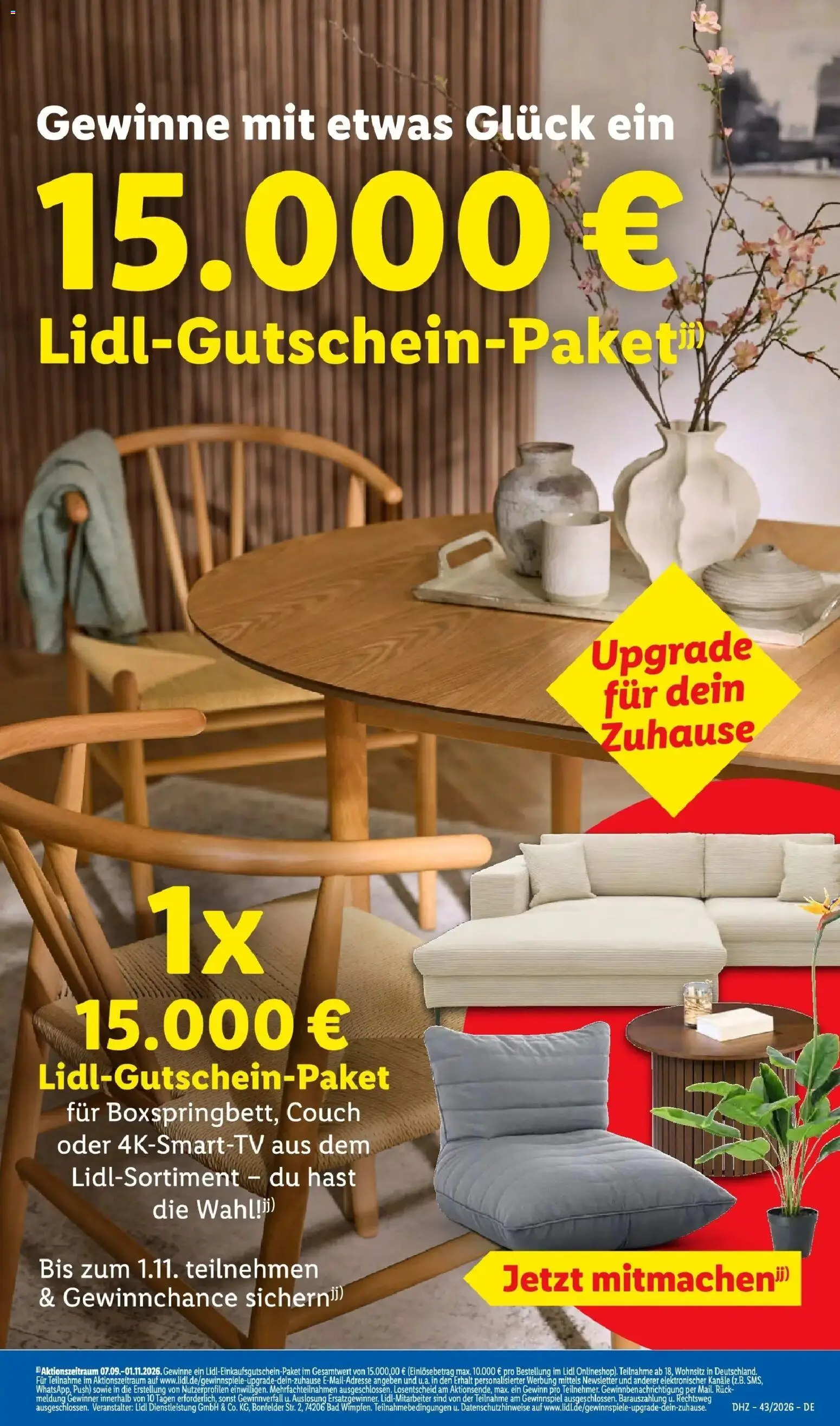 Vorschau von dem Prospekt des Geschäftes Lidl, gültig ab dem 19.10.2026