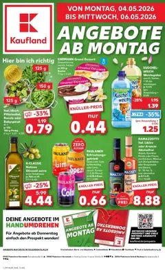 Vorschau von dem Prospekt des Geschäftes Kaufland, gültig ab dem 04.05.2026