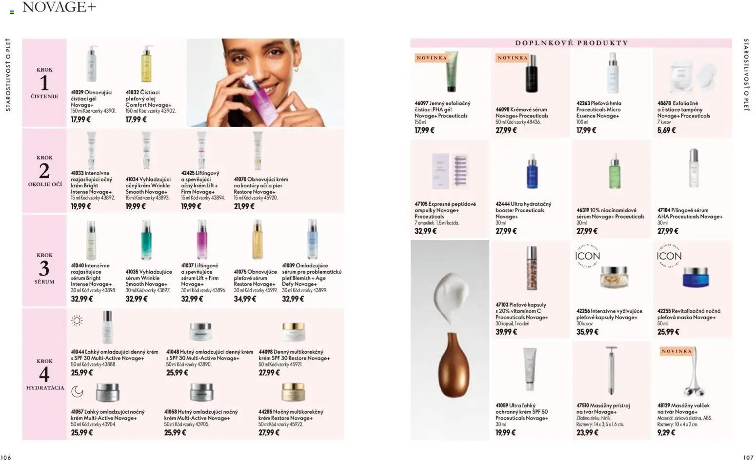 Náhľad Oriflame letáku platného od 11.11.2026 - Olej, Maska, Masážny prístroj, Krém