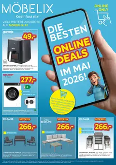 Vorschau der Angebote: Möbelix Möbelix - Die Besten Online Deals gültig ab 01.05.2026