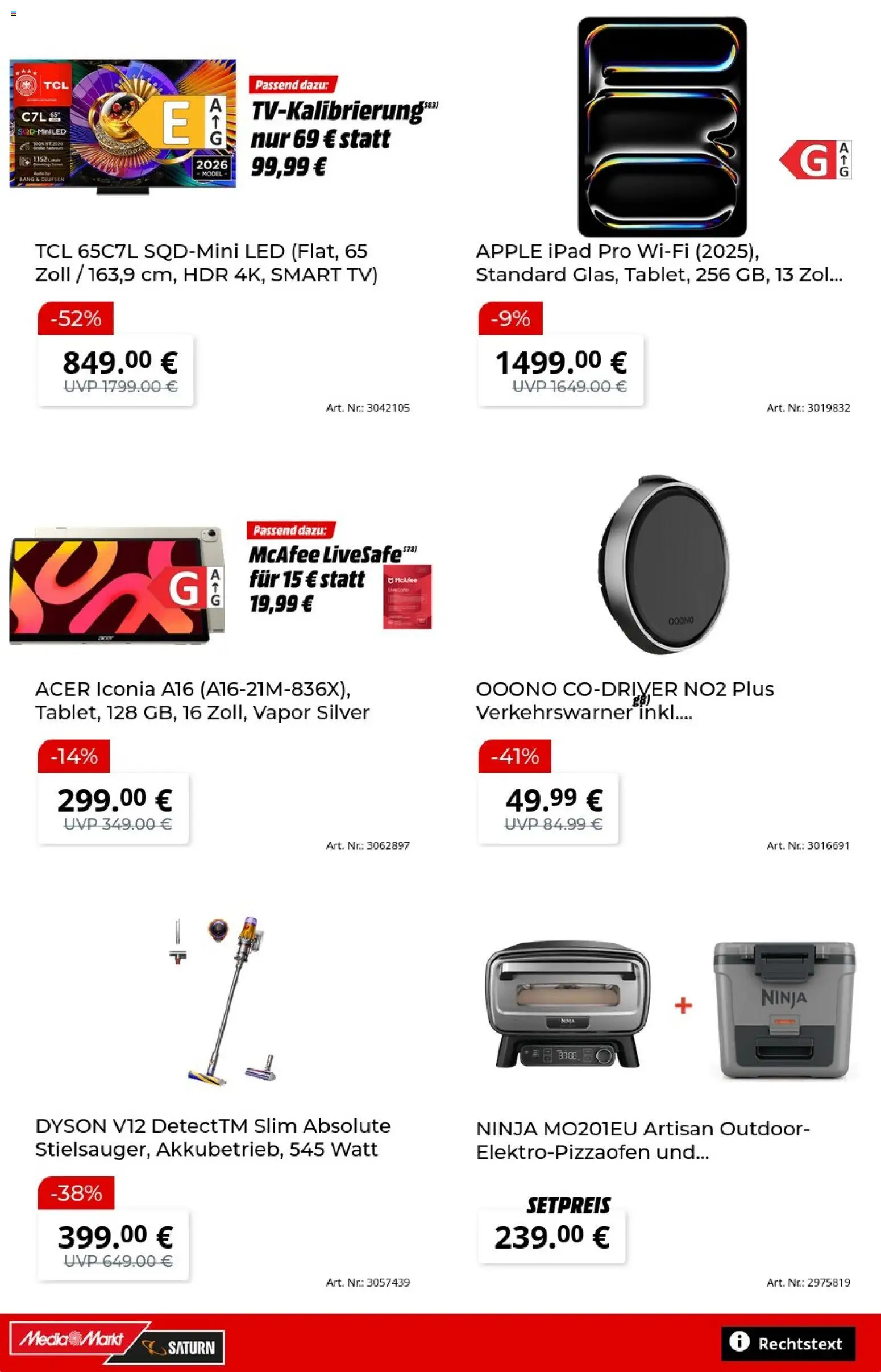 Vorschau von dem Prospekt des Geschäftes Media Markt, gültig ab dem 27.10.2026 - Apple, Ipad, Dyson, TV, Smart TV