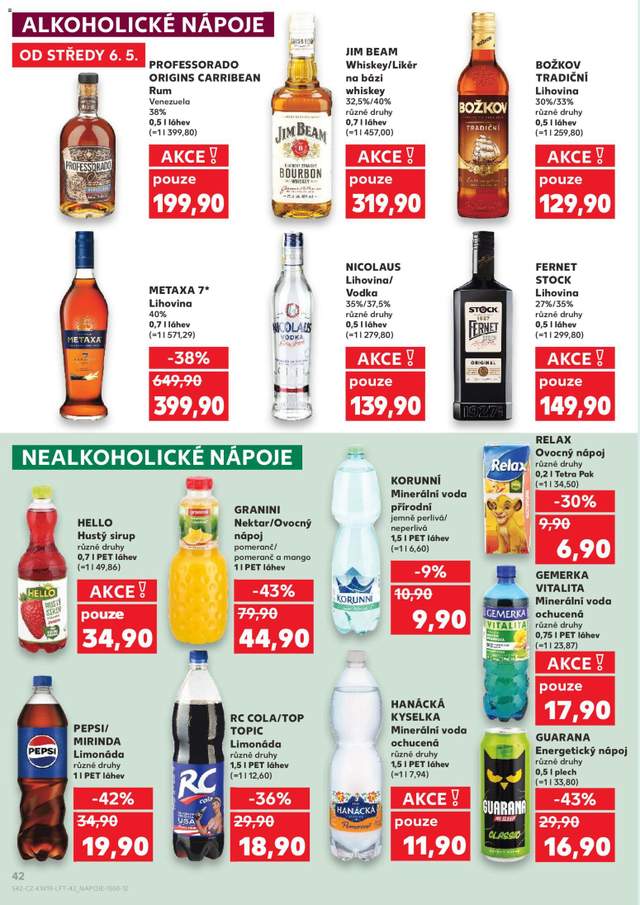 Nový Kaufland leták od 06.05.