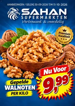 Voorbeeld van Sahan folder van winkel Sahan geldig vanaf 30-09-2026