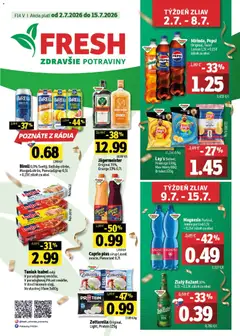 Náhľad Fresh letáku platného od 02.07.2026
