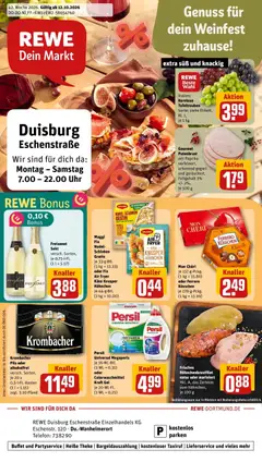 Vorschau von dem Prospekt des Geschäftes Rewe, gültig ab dem 12.10.2026