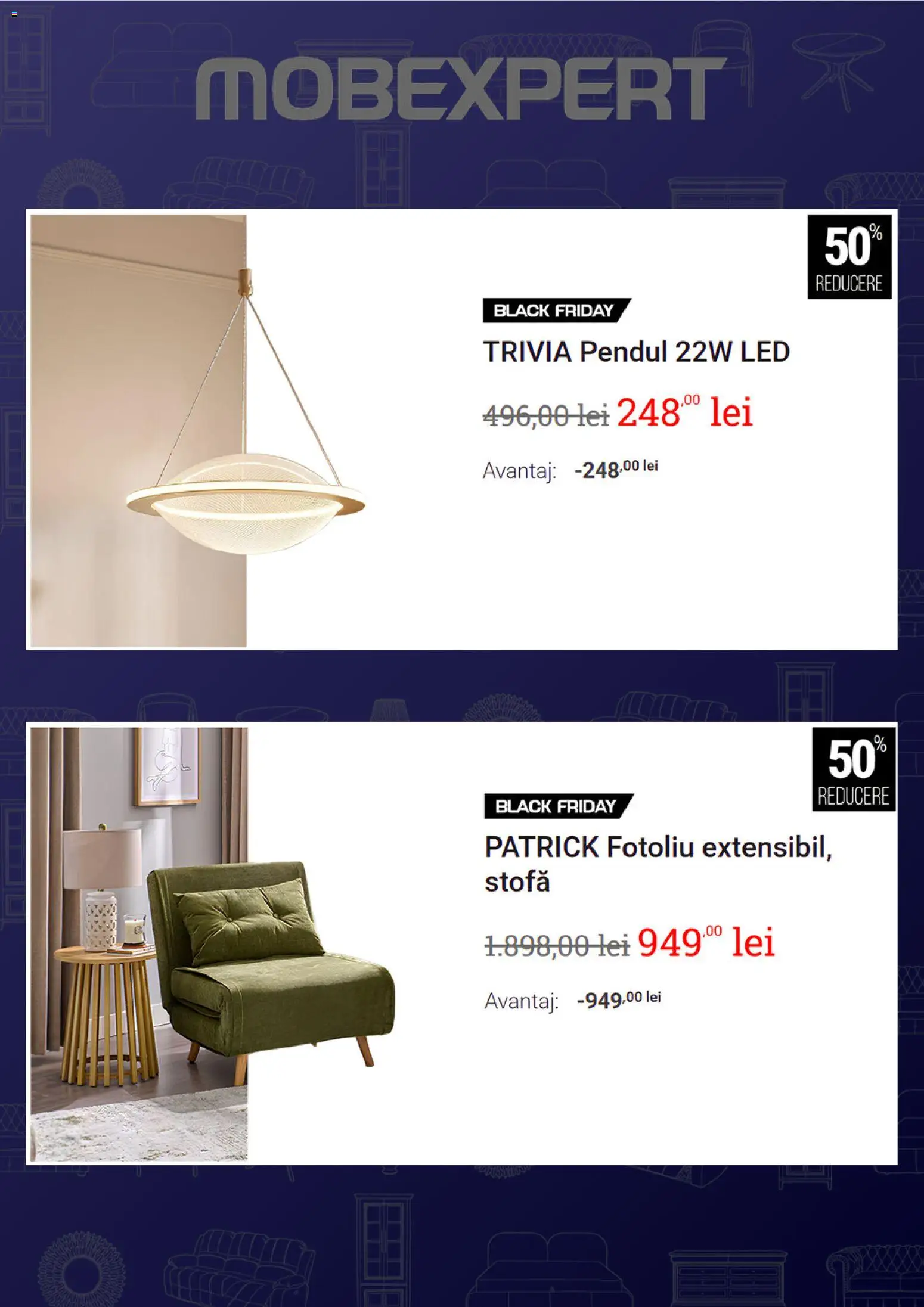 Previzualizarea de cataloage: Mobexpert Mobexpert Black Friday valabil de la 02.11.2026
