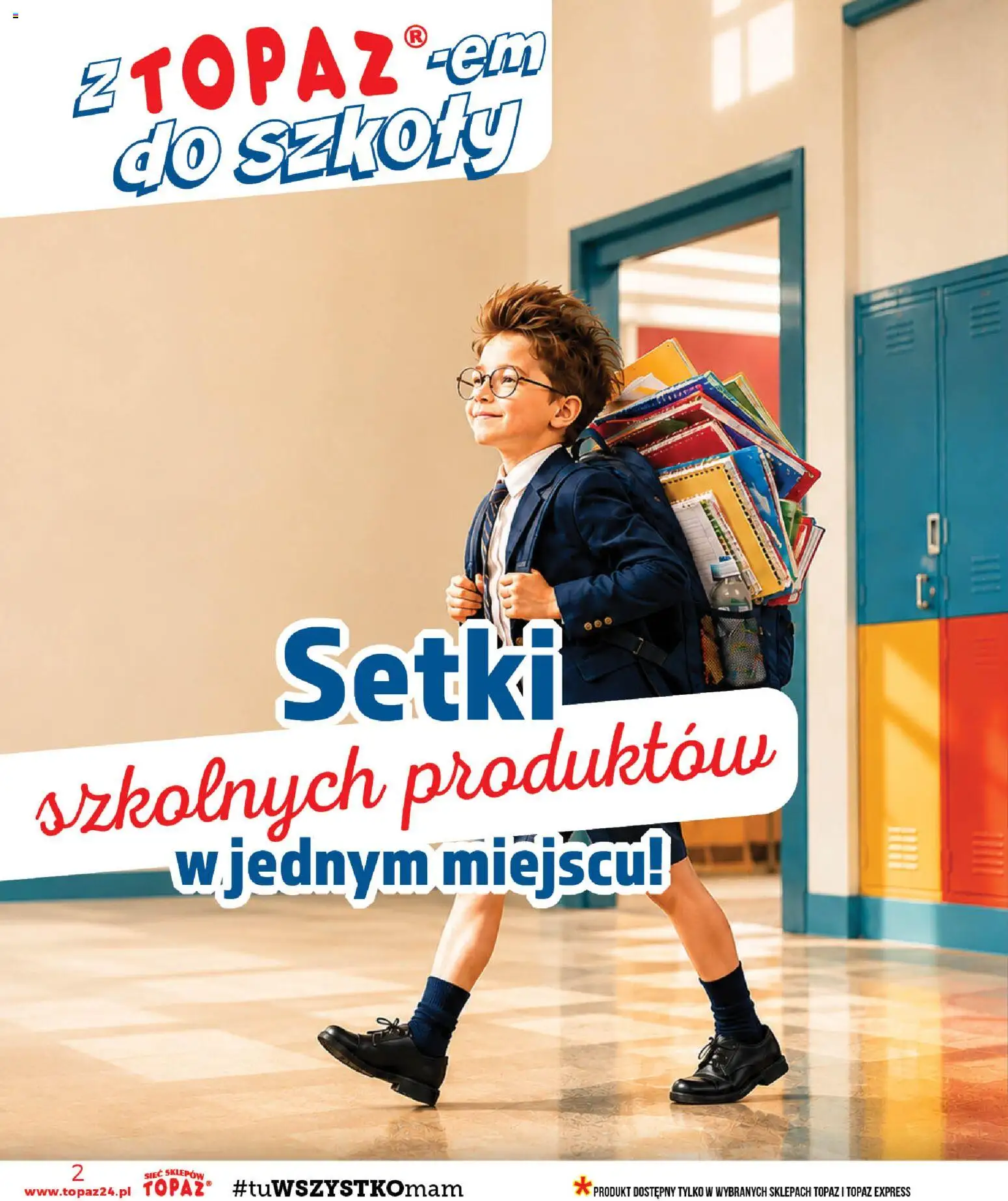 Pogląd gazetki "Topaz gazetka" ze sklepu Topaz ważnej od 03.09.2026