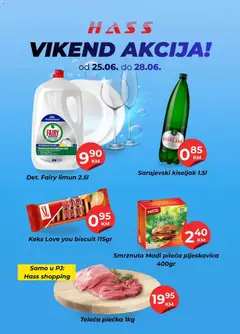 Pregled letka Hass vikend akcija trgovine Hass vrijedi od 25.06.2026