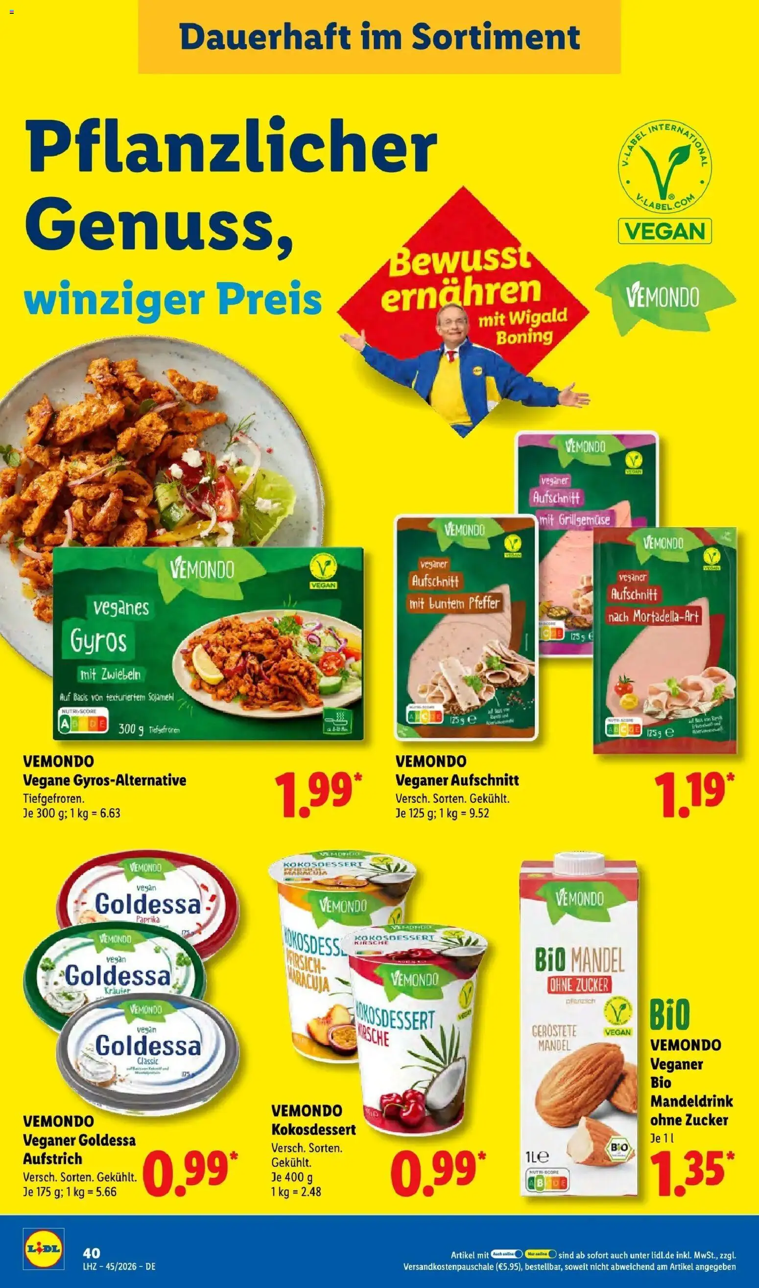 Vorschau von dem Prospekt des Geschäftes Lidl, gültig ab dem 02.11.2026