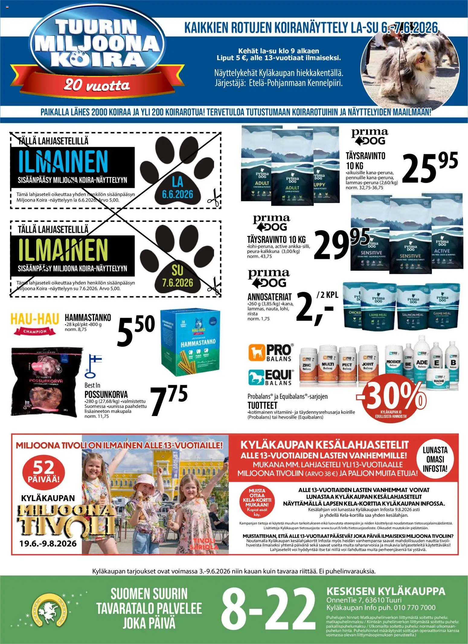 Kaupan Tuuri Tuuri tarjoukset esikatselu, voimassa 03/06/2026 - Voi