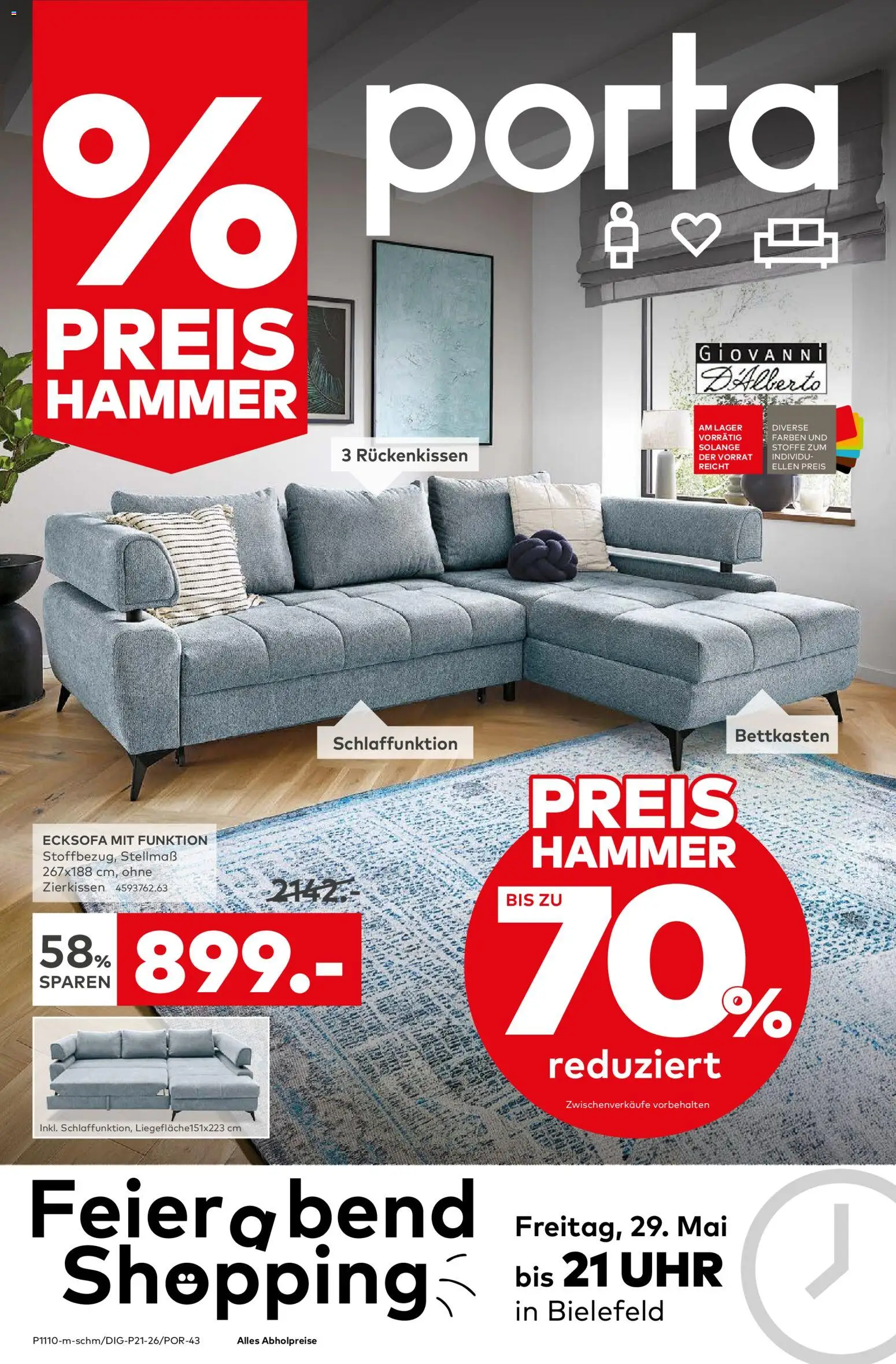 Vorschau von dem Prospekt des Geschäftes Porta!, gültig ab dem 17.05.2026