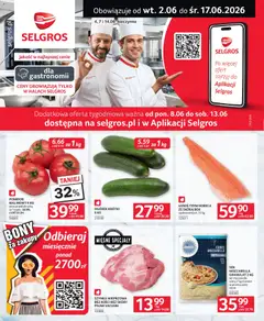 Pogląd gazetki "Selgros cash&carry gazetka - Oferta dla gastronomii" ze sklepu Selgros cash&carry ważnej od 02.06.2026