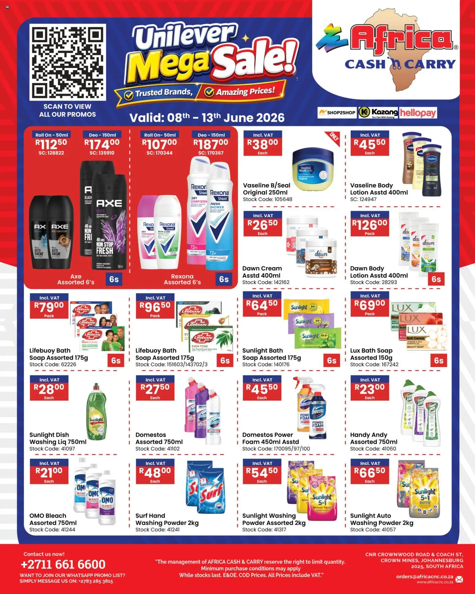Preview of Africa Cash & Carry flyer valid from 08/07/2026