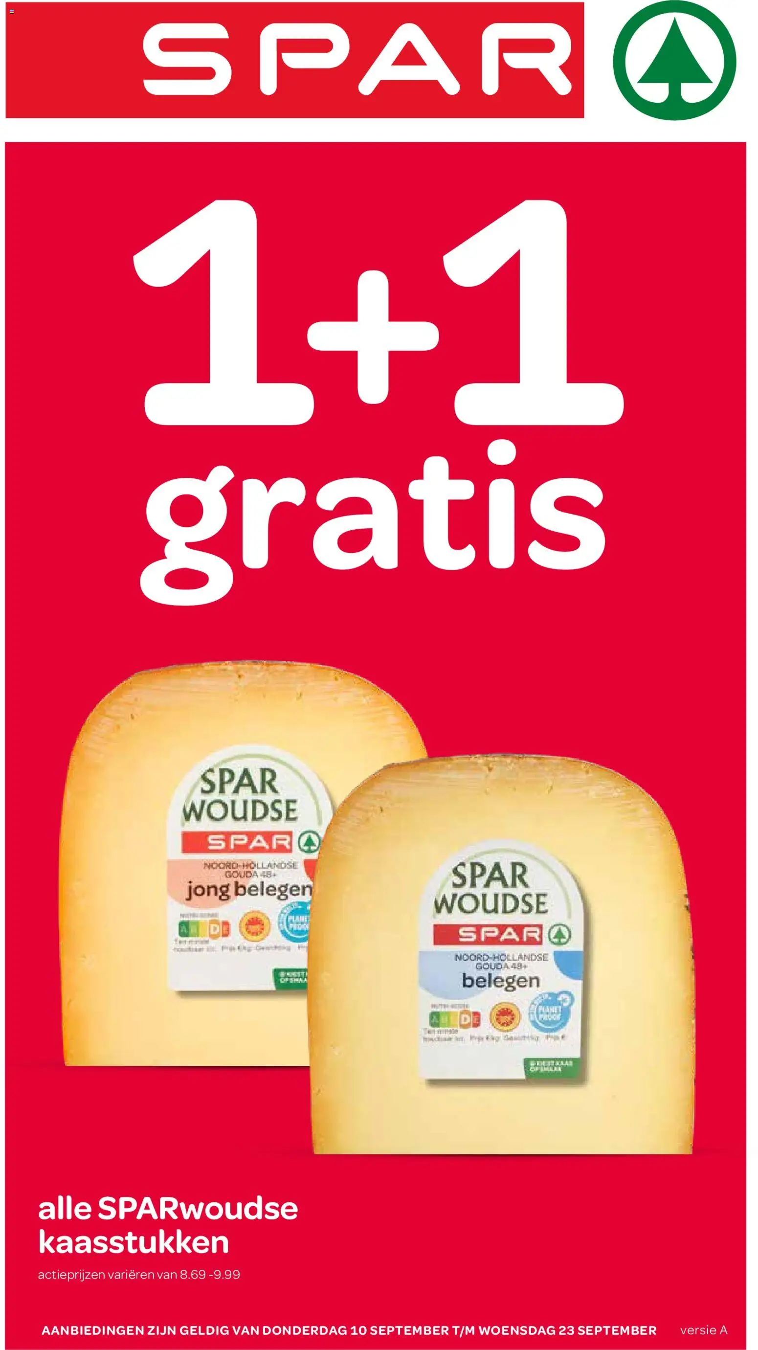 Voorbeeld van Spar folder van winkel Spar geldig vanaf 10-09-2026