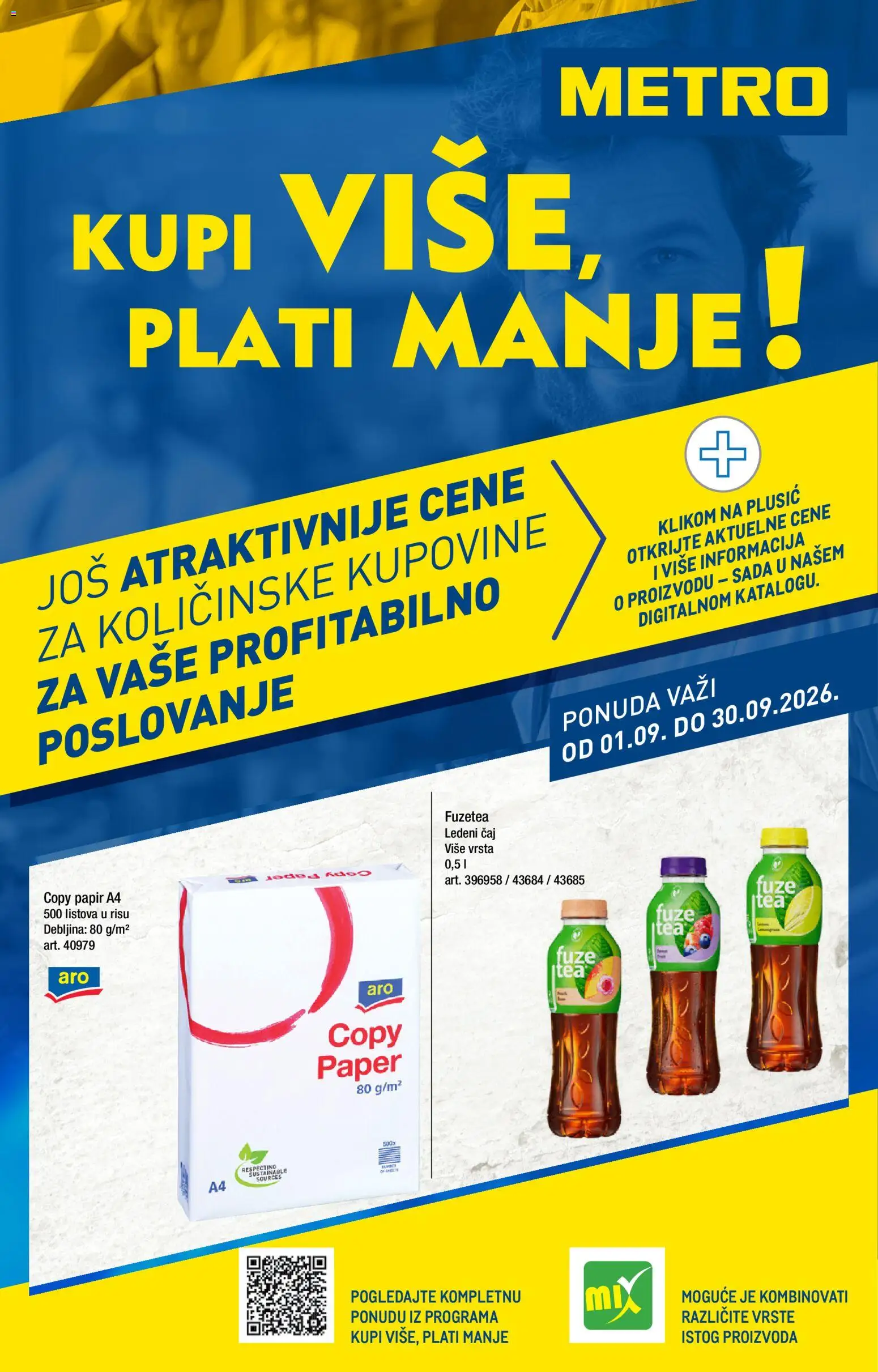 Pregled Metro kataloga - važi od 01.09.2026 - Čaj, Ledeni čaj