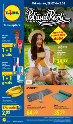 Pogląd gazetki "Lidl gazetka - Pol'and'Rock" ze sklepu Lidl ważnej od 28.07.2026