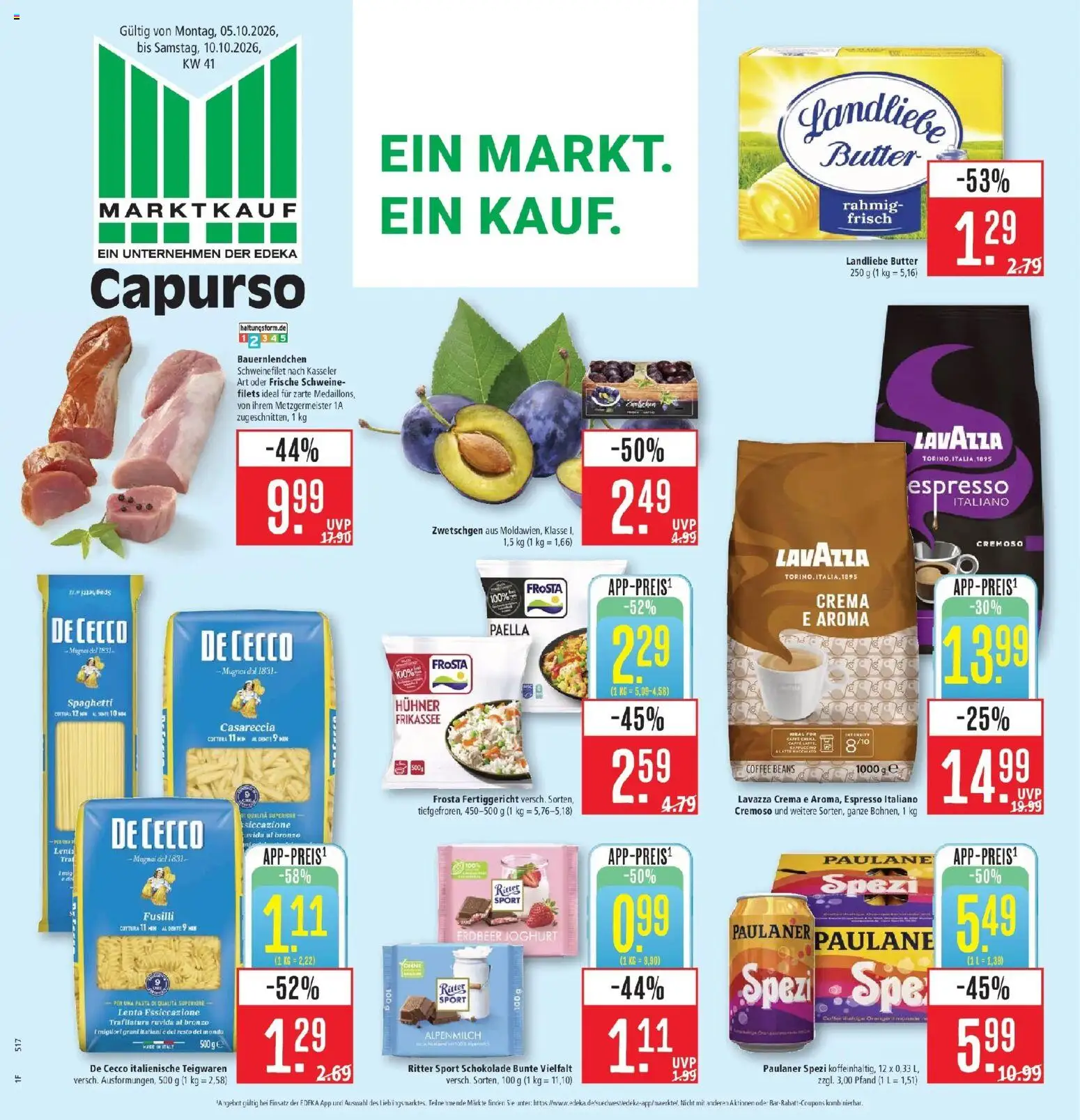 Vorschau von dem Prospekt des Geschäftes Marktkauf, gültig ab dem 05.10.2026
