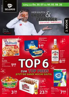 Vorschau von dem Prospekt des Geschäftes Selgros, gültig ab dem 30.07.2026