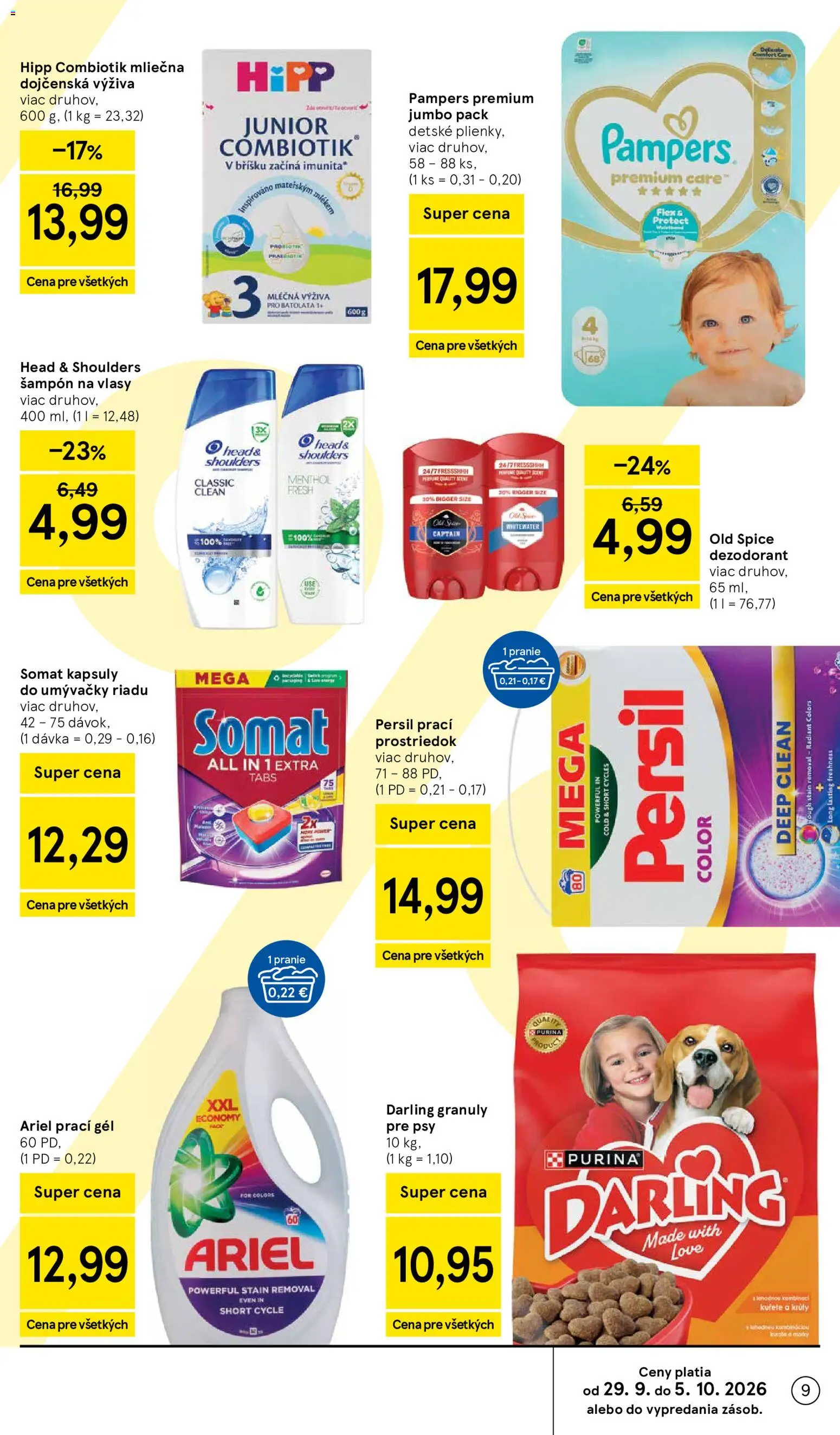 Náhľad Tesco letáku platného od 30.09.2026