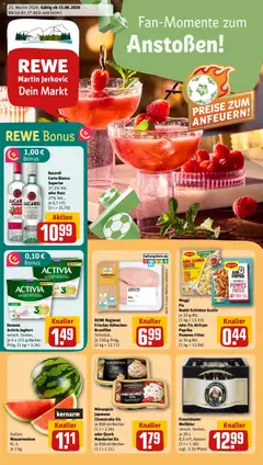 Vorschau von dem Prospekt des Geschäftes Rewe, gültig ab dem 14.06.2026