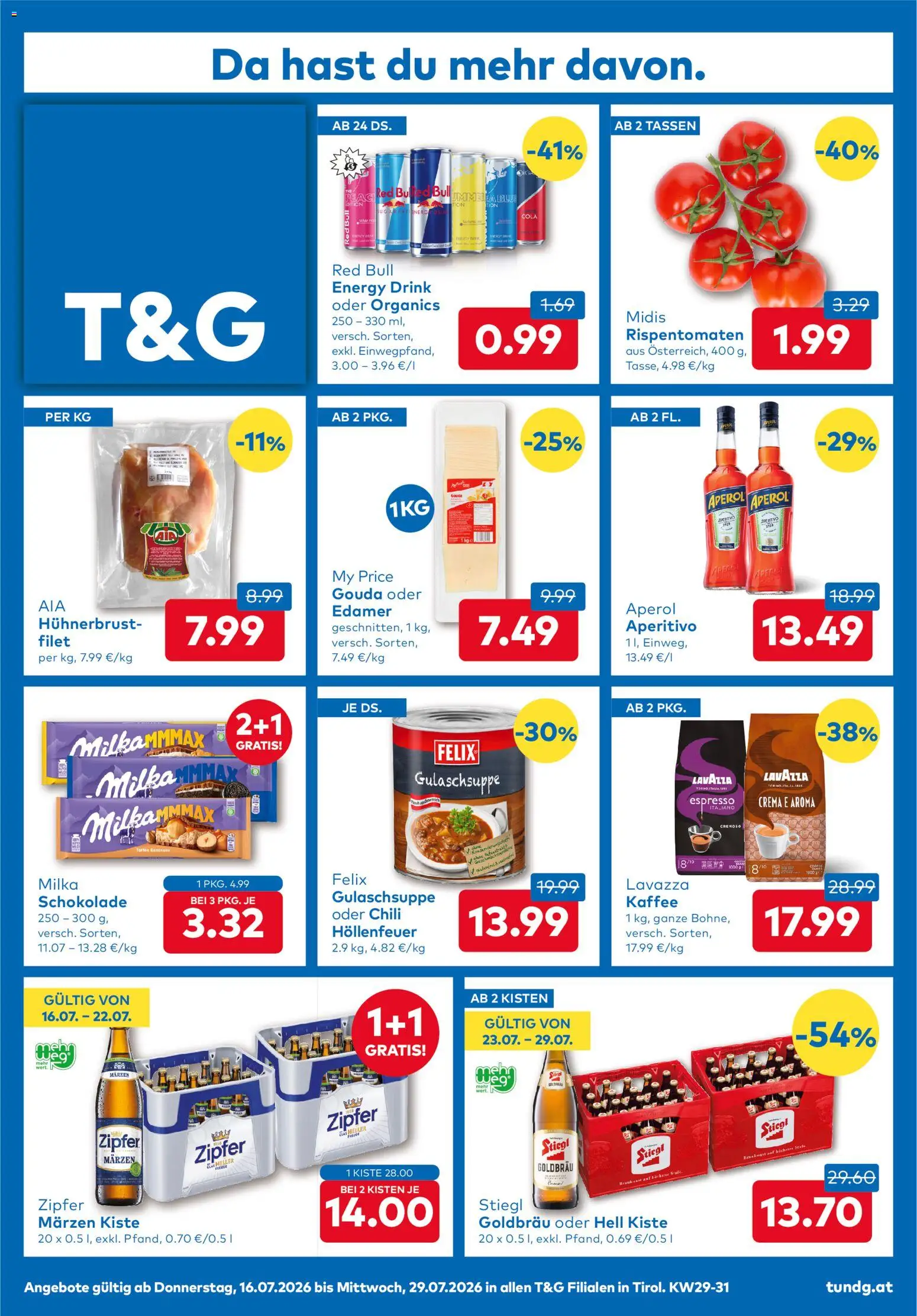 Vorschau der Angebote: T&G T&G Flugblatt gültig ab 16.07.2026