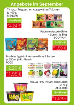 Vorschau von dem Prospekt des Geschäftes Angebote, gültig ab dem 01.09.2026