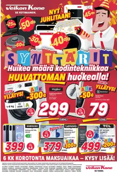 Kaupan Veikon Kone Veikon Kone tarjoukset esikatselu, voimassa 24/08/2026