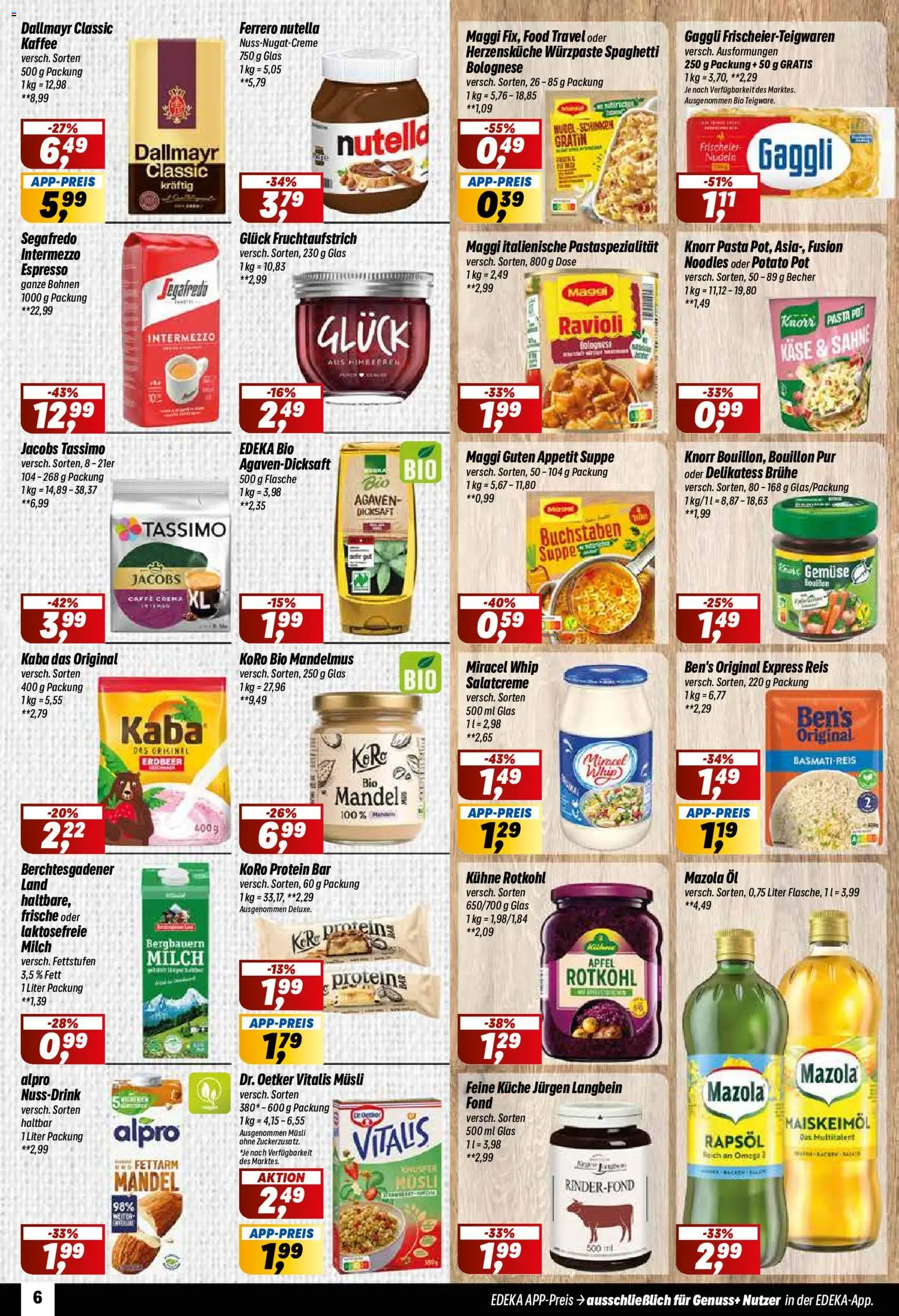 Vorschau von dem Prospekt des Geschäftes Simmel, gültig ab dem 12.10.2026 - Kaffee, Küche, Käse, Pasta, Äpfel, Öl, Spaghetti, Himbeeren