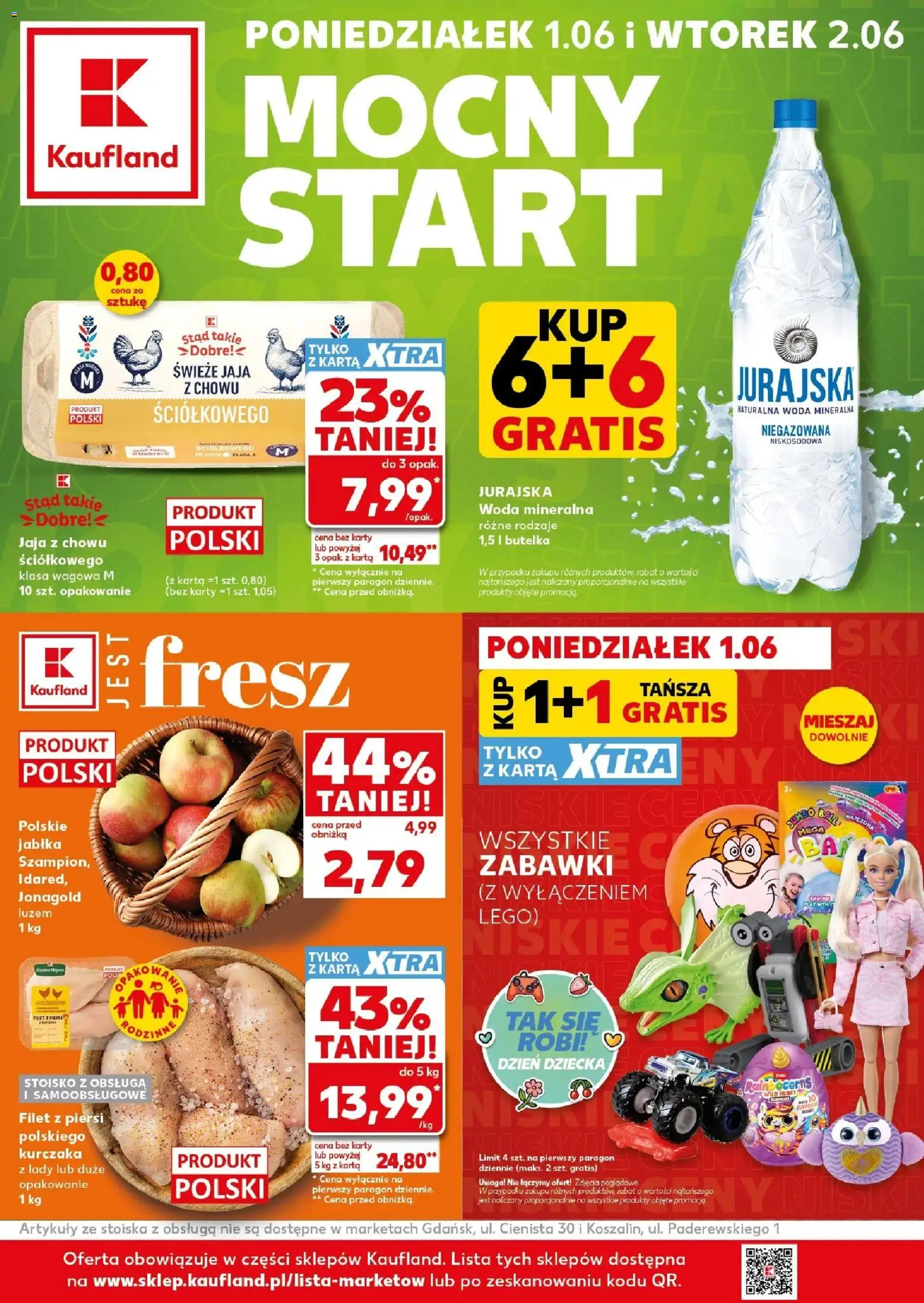 Pogląd gazetki "Kaufland Mocny Start ważny do 2.06" ze sklepu Kaufland ważnej od 31.05.2026