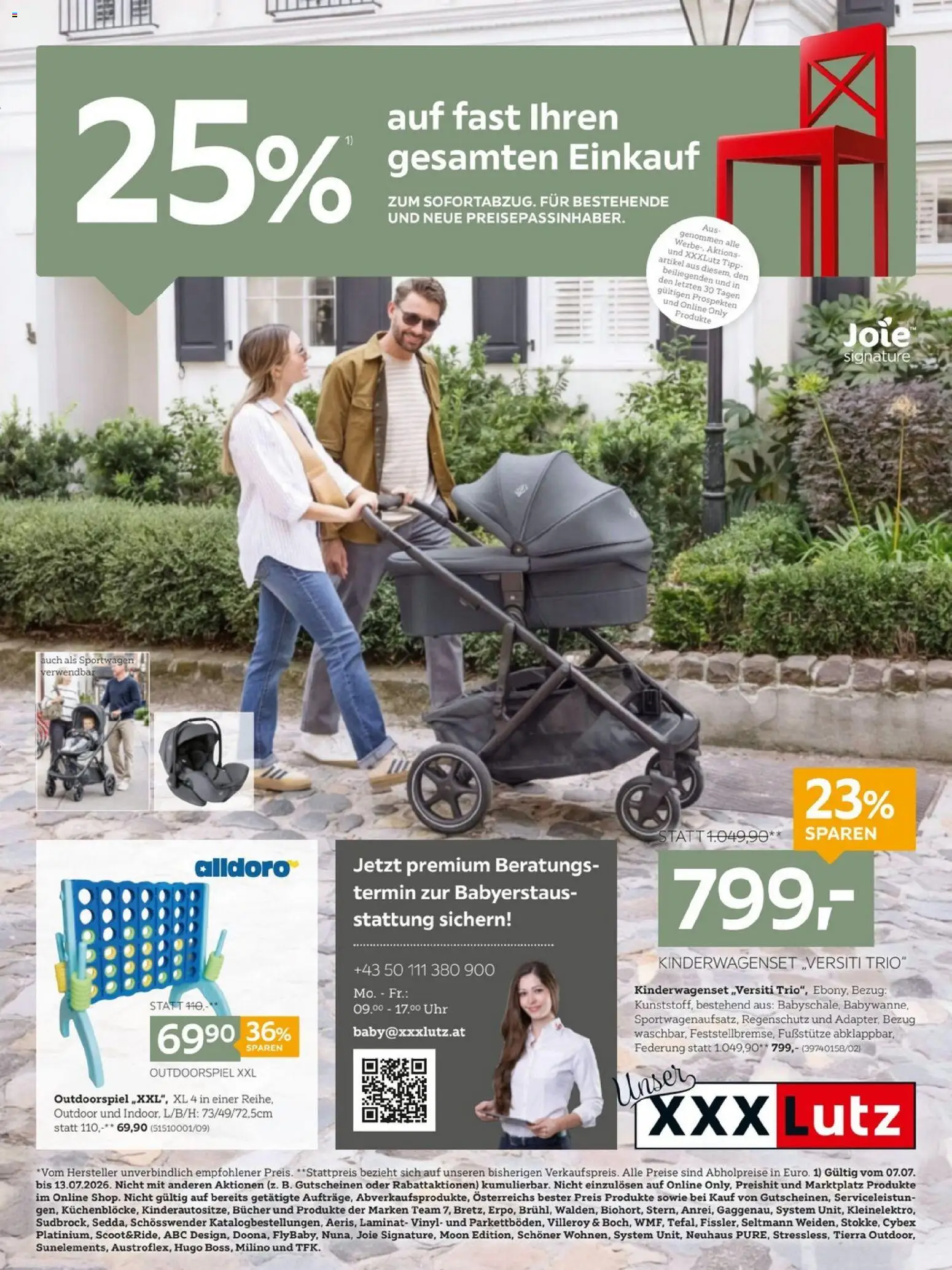 Vorschau der Angebote: XXXLutz XXXLutz Kinderwagens gültig ab 07.07.2026
