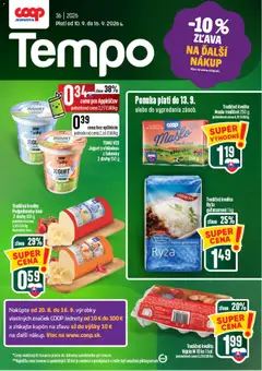Náhľad COOP Jednota letáku platného od 10.09.2026