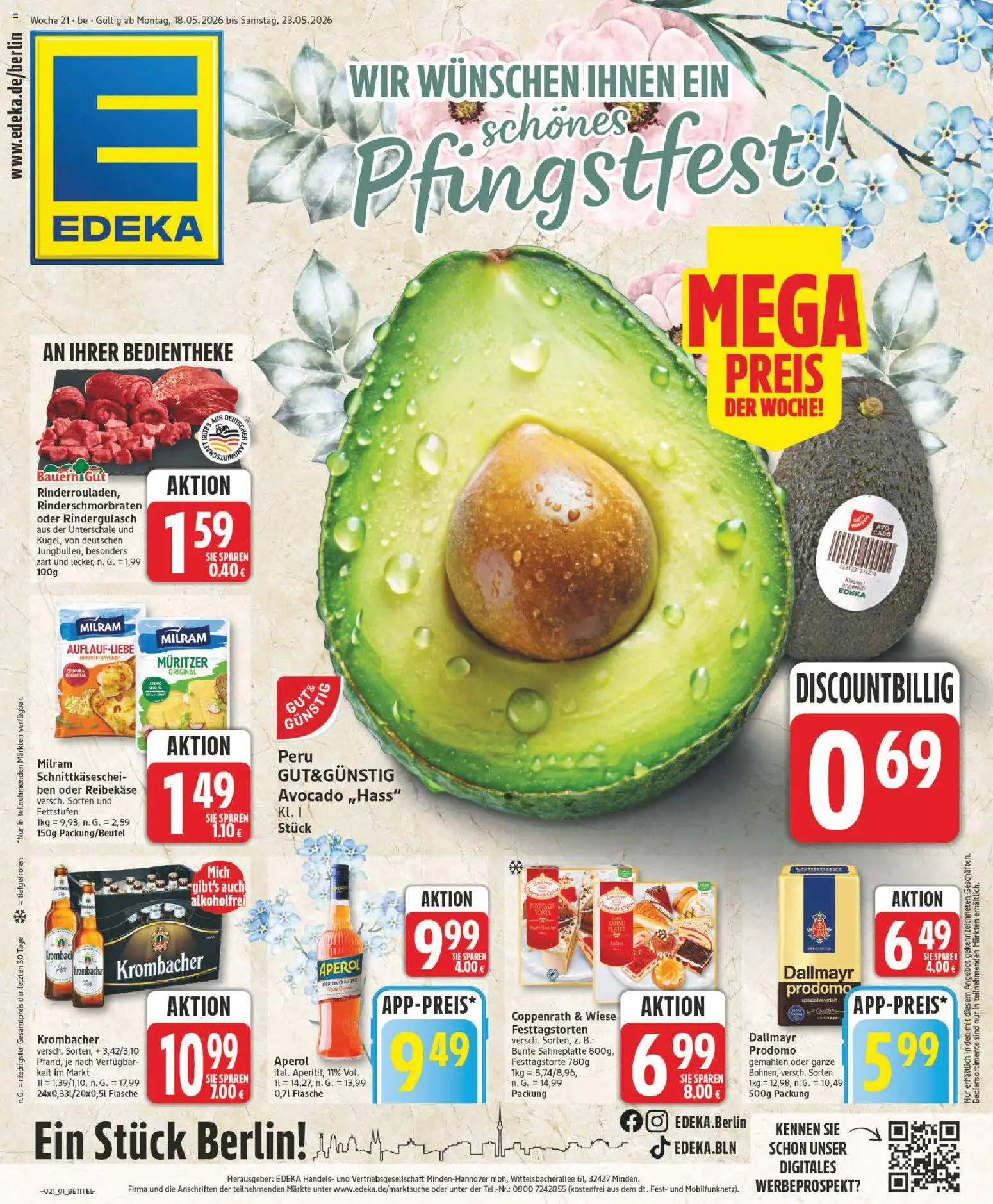 Vorschau von dem Prospekt des Geschäftes Edeka, gültig ab dem 18.05.2026