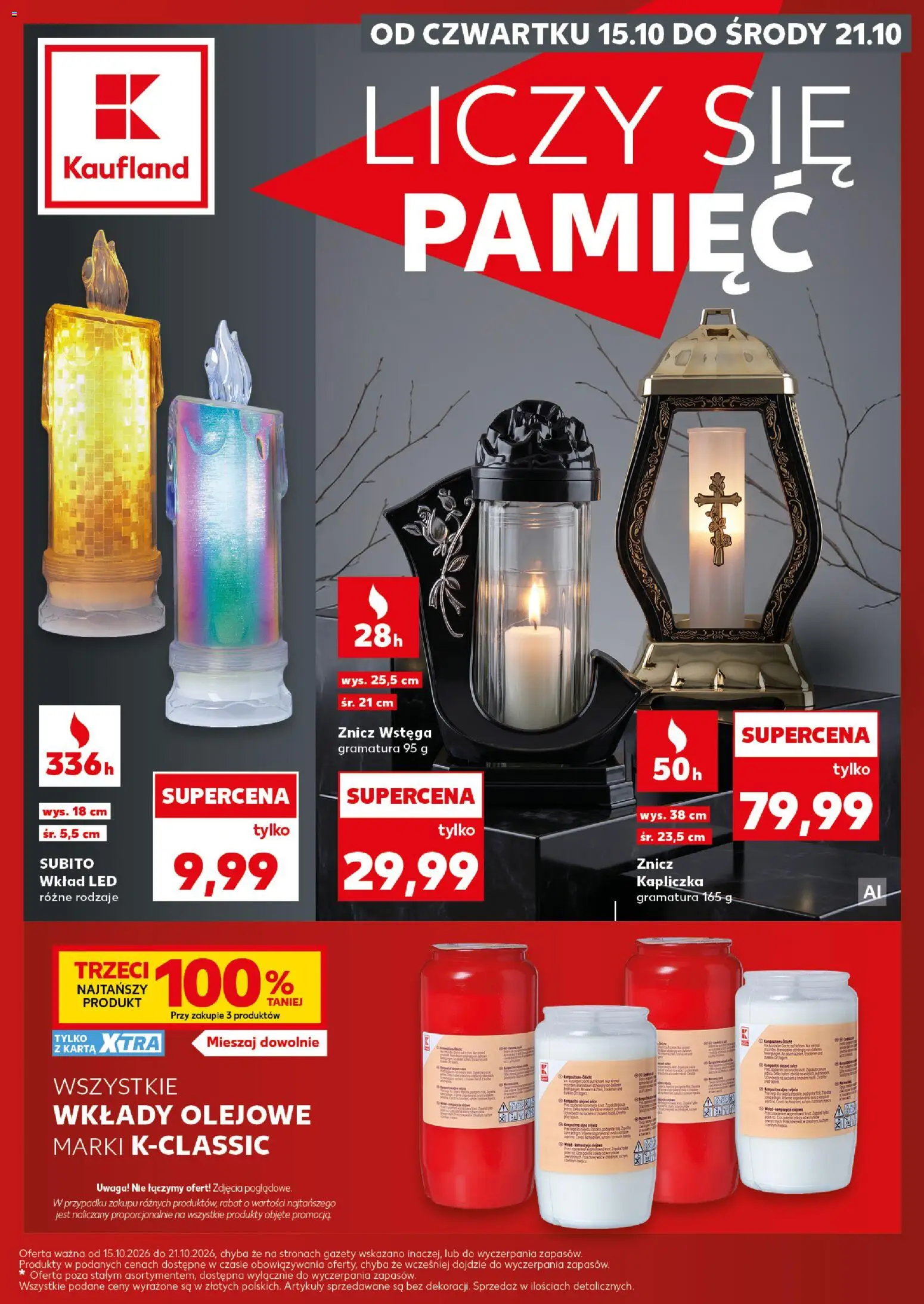 Náhled nabídky: Kaufland Polsko Kaufland Polsko leták - Katalog znicze platný od 15.10.2026 - LED