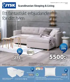 Förhandsgranska reklamblad JYSK erbjudanden från butik JYSK gäller från 24/08/2026