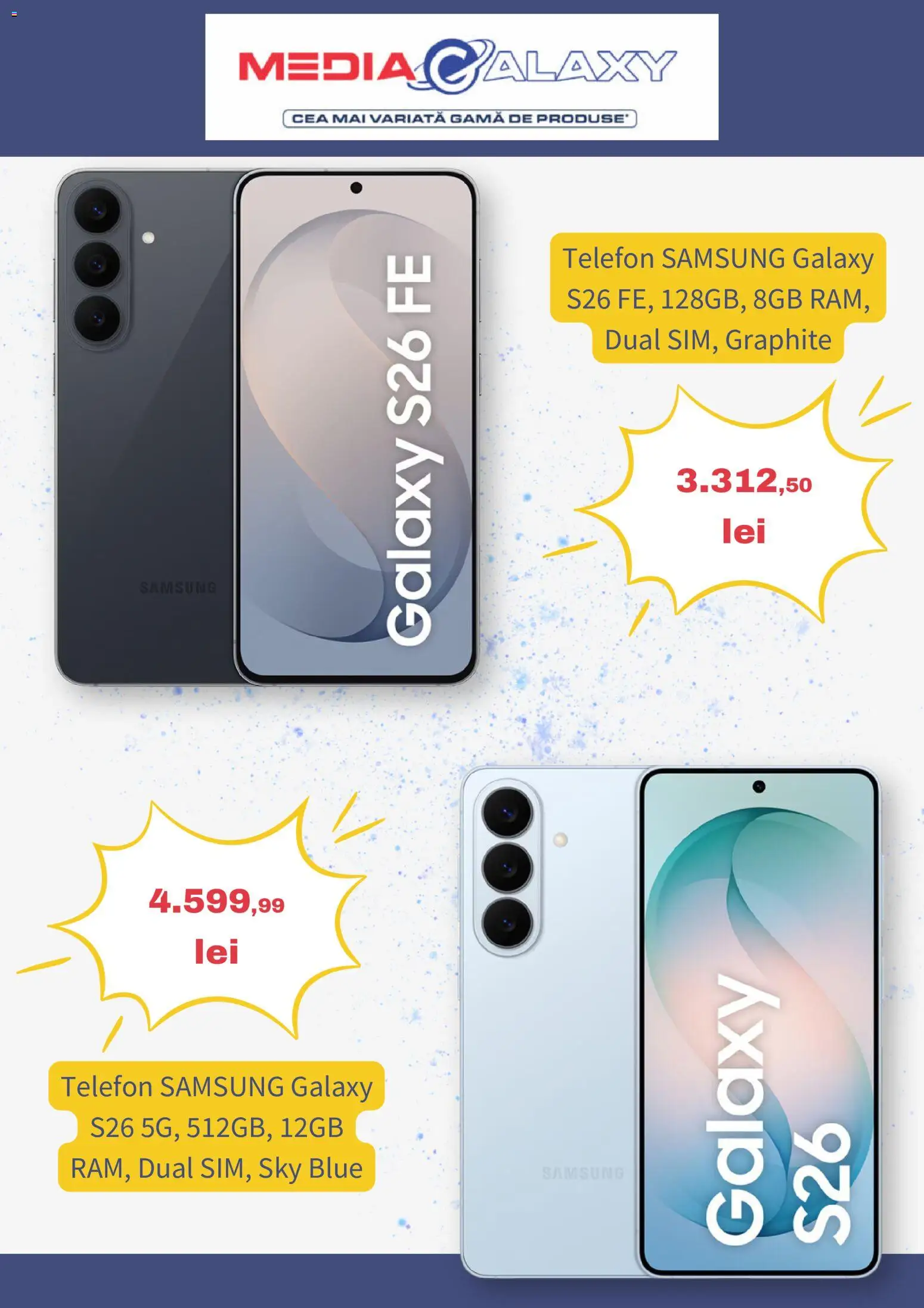 Previzualizarea de cataloage: Media Galaxy Media Galaxy Catalog valabil de la 22.10.2026 - Telefon