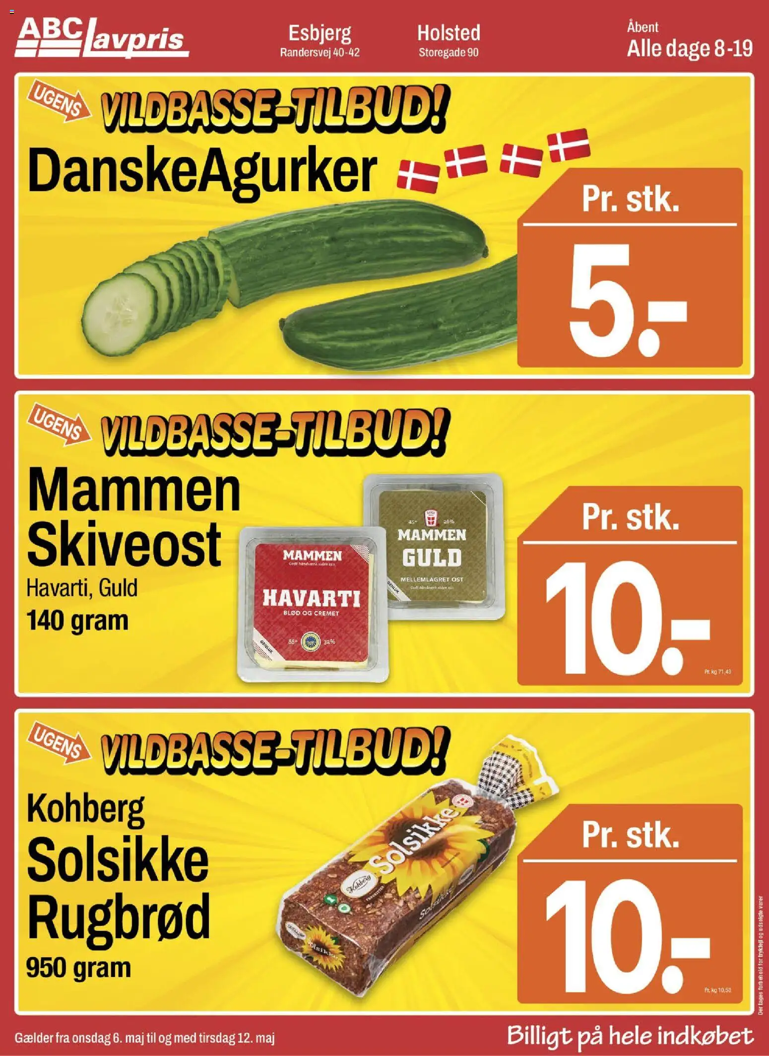 Eksempel på tilbudsavis Abc Lavpris - Esbjerg fra butik Abc Lavpris gyldig fra 06/05/2026