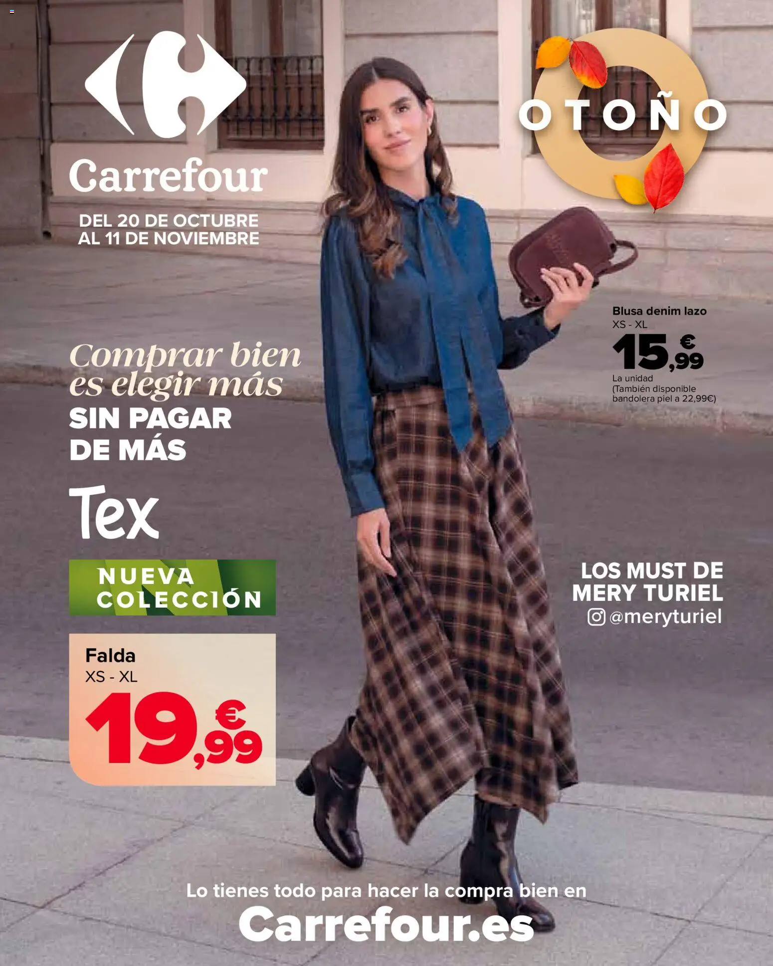 Vista previa del folleto de la tienda Carrefour válido desde el 20/10/2026 - Blusa