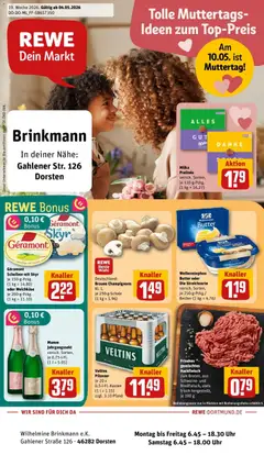 Vorschau von dem Prospekt des Geschäftes Rewe, gültig ab dem 04.05.2026