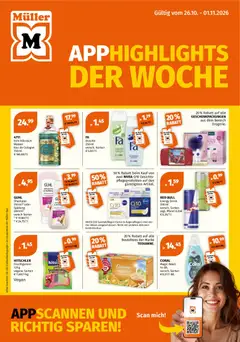 Vorschau der Angebote: Müller Müller Flugblatt gültig ab 26.10.2026