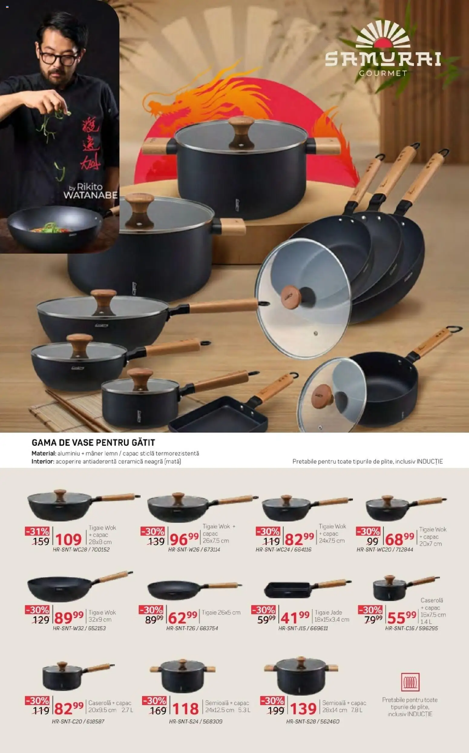 Previzualizarea de cataloage: Selgros Selgros Catalog Heinner valabil de la 16.10.2026 - Tigaie, Caserola, Vase, Mâner